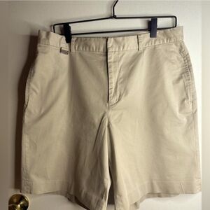 Ralph Lauren Ladies Classic Khaki Shorts